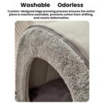 Cama de invierno extraíble y lavable para mascotas. Cálida y cálida., M - Imagen 4