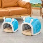 Cama cálida y suave para gatos y perros con diseño de astas de ciervo, L - Imagen 2