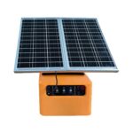 TYN20 Solar-Powered Livestock Electric Fence Energizer For Ranch Protection, EU Plug