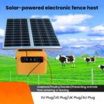 TYN20 Solar-Powered Livestock Electric Fence Energizer For Ranch Protection, EU Plug - Imagen 2