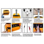 TYN20 Solar-Powered Livestock Electric Fence Energizer For Ranch Protection, EU Plug - Imagen 4