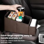 Organizador multifuncional con portavasos y reposabrazos para coche. - Imagen 6