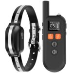Collar de adiestramiento impermeable 2 en 1 para perros.