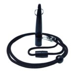 Silbato ultrasónico para adiestramiento canino con cordón. Herramienta para el entrenamiento de obediencia de mascotas.