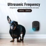 Adiestramiento canino automático por ultrasonidos para exteriores y para detener los ladridos. - Imagen 7
