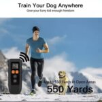Collar de entrenamiento para perros T740 recargable con control remoto, resistente al agua IP67., T740 - Imagen 3