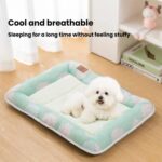 Alfombrilla refrescante de verano para mascotas Yixing, almohadilla universal transpirable para cama de perro., XS - Imagen 4