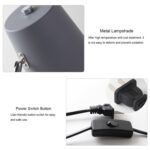 YWXLight LED lámpara de mesa para el cuidado de los ojos moderna creativa minimalista lámpara de noche para dormitorio lámpara de mesa de estudio para estudiantes - Imagen 2