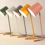 YWXLight LED lámpara de mesa para el cuidado de los ojos moderna creativa minimalista lámpara de noche para dormitorio lámpara de mesa de estudio para estudiantes - Imagen 5