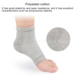 5 pares de calcetines hidratantes con agrietamiento en seco, gel de poliéster y algodón, antideslizante, manga protectora, color aleatorio - Imagen 5