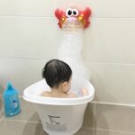 Juguete de baño para bebé Bubble Crab con 12 canciones