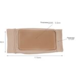 SEBS Calcetines de protección de tobillo antigrietas Manga protectora de vendaje, Double SEBS Short Style - Imagen 5