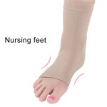 SEBS Calcetines de protección de tobillo antigrietas Manga protectora de vendaje, Double SEBS Long Style - Imagen 6