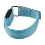 Pulsera ligera de nylon del brazalete de la luz LED de los deportes nocturnos, Battery Version Blue - Imagen 2