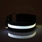 Pulsera ligera de nylon del brazalete de la luz LED de los deportes nocturnos, Battery Version Colorful - Imagen 6