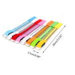 Pulsera ligera de nylon del brazalete de la luz LED de los deportes nocturnos, USB Charging Version Orange - Imagen 3