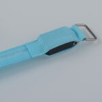 Pulsera ligera de nylon del brazalete de la luz LED de los deportes nocturnos, USB Charging Version Orange - Imagen 9