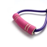 Cuerda elástica de látex para el hogar, equipo de Fitness con cuerda de tracción de ocho caracteres, Latex Elastic Rope (Purple), Latex Elastic Rope (Pink), Latex Elastic Rope (Blue) - Imagen 4