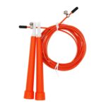 Cuerda de saltar ajustable para saltar con alambre de acero, longitud: 3 m, Steel Wire Jump Rope (Orange) - Imagen 2
