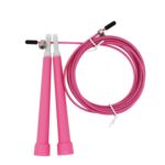 Cuerda de saltar ajustable para saltar con alambre de acero, longitud: 3 m, Steel Wire Jump Rope (Pink) - Imagen 2