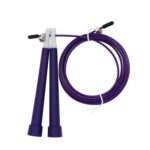 Cuerda de saltar ajustable para saltar con alambre de acero, longitud: 3 m, Steel Wire Jump Rope (Purple) - Imagen 2