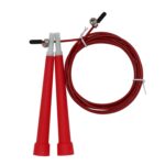 Cuerda de saltar ajustable para saltar con alambre de acero, longitud: 3 m, Steel Wire Jump Rope (Red) - Imagen 2