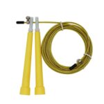 Cuerda de saltar ajustable para saltar con alambre de acero, longitud: 3 m, Steel Wire Jump Rope (Yellow) - Imagen 2