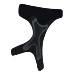2 uds soporte de tobillo deportivo elástico de alta protección equipo de tobillo deportivo seguridad para correr soporte de tobillera de baloncesto, S, Right (Black Grey) - Imagen 2