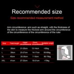 1 par de hombres geniales ciclismo correr bicicleta protección solar UV brazalete cubierta para brazo con protección manga bicicleta deporte calentadores de brazos mangas, L - Imagen 8