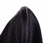 Gorros de natación impermeables de silicona para adultos, 2 uds., protegen las orejas, pelo largo, gorro de natación deportivo, Silicone Long Hair Swimming Cap(Black) - Imagen 5