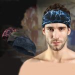 Cinta para el sudor absorbente para ciclismo, Yoga, deporte, banda para el sudor para hombres y mujeres, bandas para el cabello para Yoga, bandas para el sudor para la cabeza, seguridad deportiva - Imagen 7