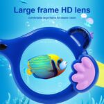 JIEHU JH8560 Gafas de natación con forma de gato de dibujos animados impermeables y antivaho para niños, JH8560 (Blue Yellow) - Imagen 7