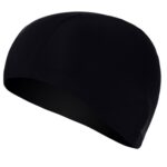 Gorro de natación unisex de spandex transpirable, Spandex Swimming Cap(Black)