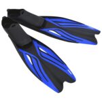 Natación Aletas de buceo libre Aletas de silicona Equipo de buceo, XS(35-36), S(37-38), M(39-40), M / L(41-42), L(43-44), XL(45-46) - Imagen 2
