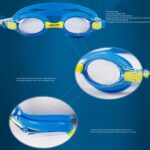 J IE J i AJ2670 gafas de natación de silicona para niños, J2670 (Yellow) - Imagen 3