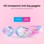JIEHU JH8102 4 en 1 Mujeres HD Transparente Antivaho Gafas de natación impermeables Conjunto de gorro de natación, JIEHU JH8102 (Blue) - Imagen 7