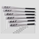 Bate de béisbol de aleación de aluminio de The Bit Bates de softbol, 20 inch(51-52cm) - Imagen 3