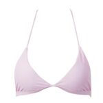 Bikinis sexys de verano para mujer, traje de baño de cintura alta, traje de baño con cuello Halter, Bikini Push Up, sujetador acolchado, Bralette, traje de baño, S - Imagen 6