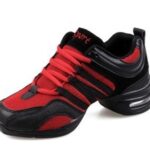 Zapatos de baile modernos transpirables de malla de fondo suave, zapatos de realce para mujeres, 41