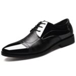 Zapatos casuales de negocios suaves de cuero para hombres de moda, 39 - Imagen 2
