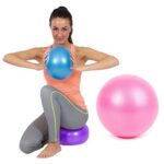 JH3152 Pelota de gimnasia de PVC para yoga, equilibrio, fitness, diámetro: 25 cm - Imagen 3