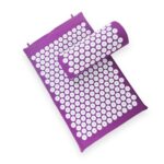 TPE + esponja acupuntura punto de acupuntura alivio del dolor almohadilla de masaje con acupuntura estera de Yoga + juego de almohadas - Imagen 2